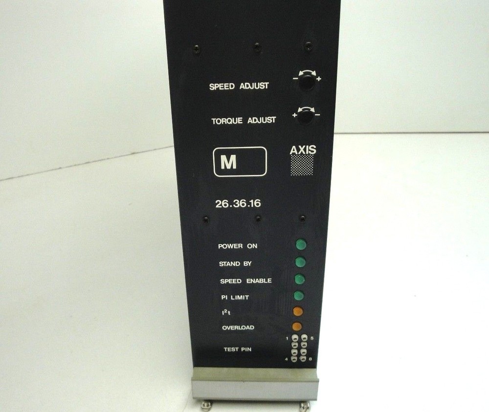 Sieb & Meyer 26.36.16 M5 Servo Amplifier Module NEW