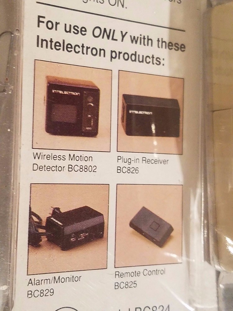 NEW SEALED Intelectron BC824 Wire-in Receiver