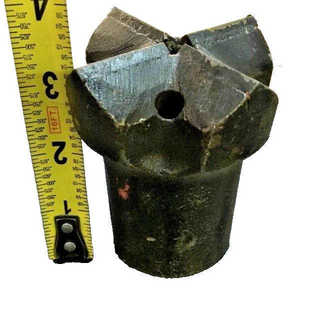 Tapered Chisel Rock Drill Head