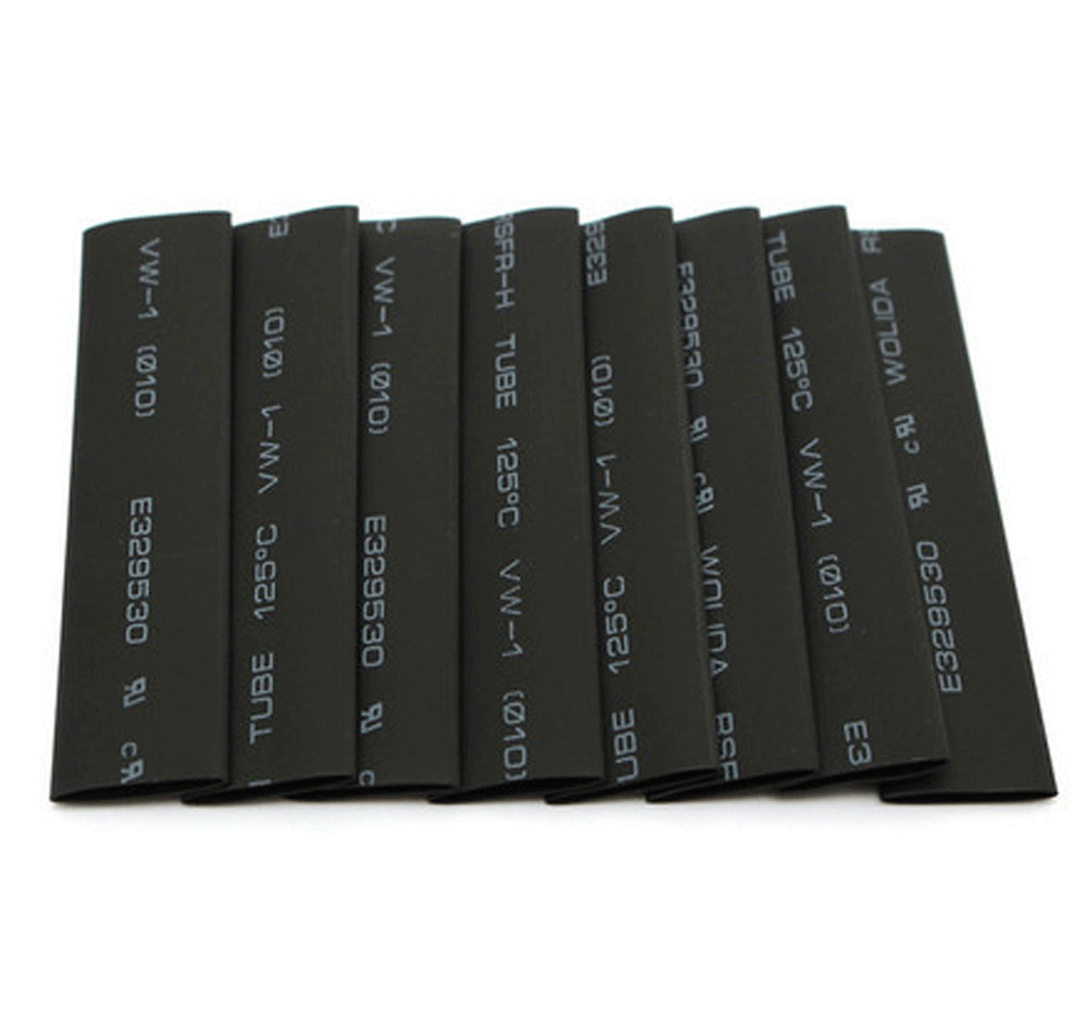 254pc Heat Shrink Wire Wrap Assortment Tubing Electrical Connection Cable Sleeve