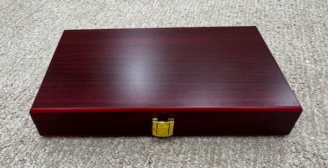 Premium Wooden 3 PCGS Coin Display Storage Box Case Collector Coin Holder PCGS