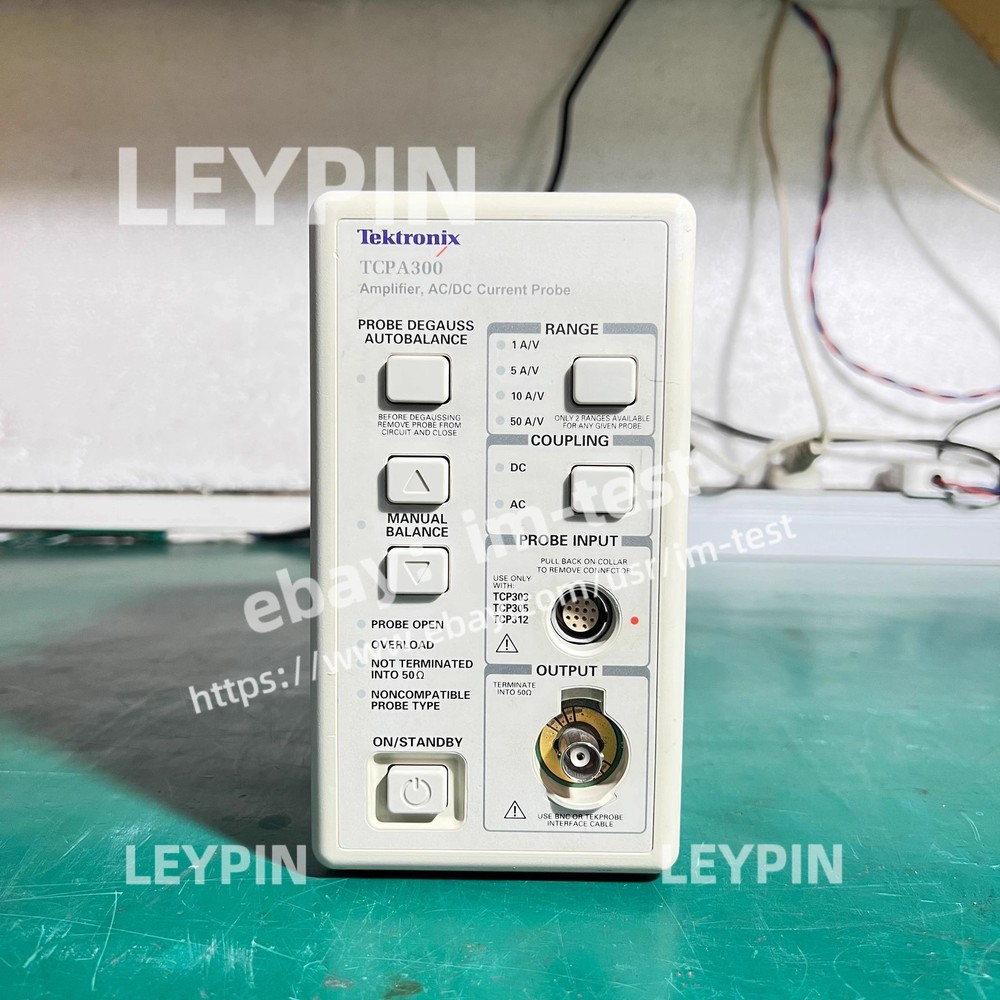 Tektronix TCPA300 oscilloscope amplifier, fully functional /_/*im