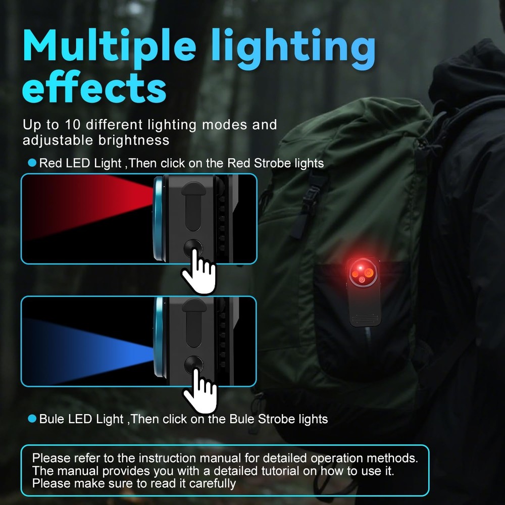 EDC Flashlight Clip-on Light, 600 Lumens Rechargeable Flashlight, Mini Pocket...