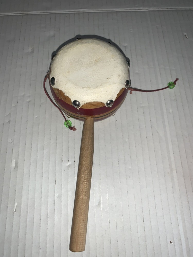 Decorative Mexican Spinning Drum/Monkey Drum
