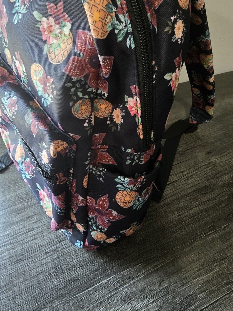 NEW Stranger Things Inspired Mini Backpack - Demogorgon Waffles Eggo Theme 11