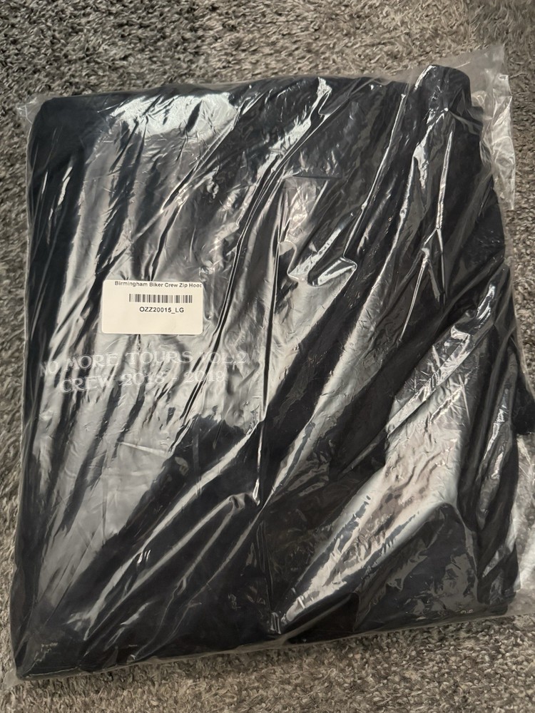 Ozzy Osbourne No More Tours V2 Local Crew 2018/19 Hoodie Size Large New