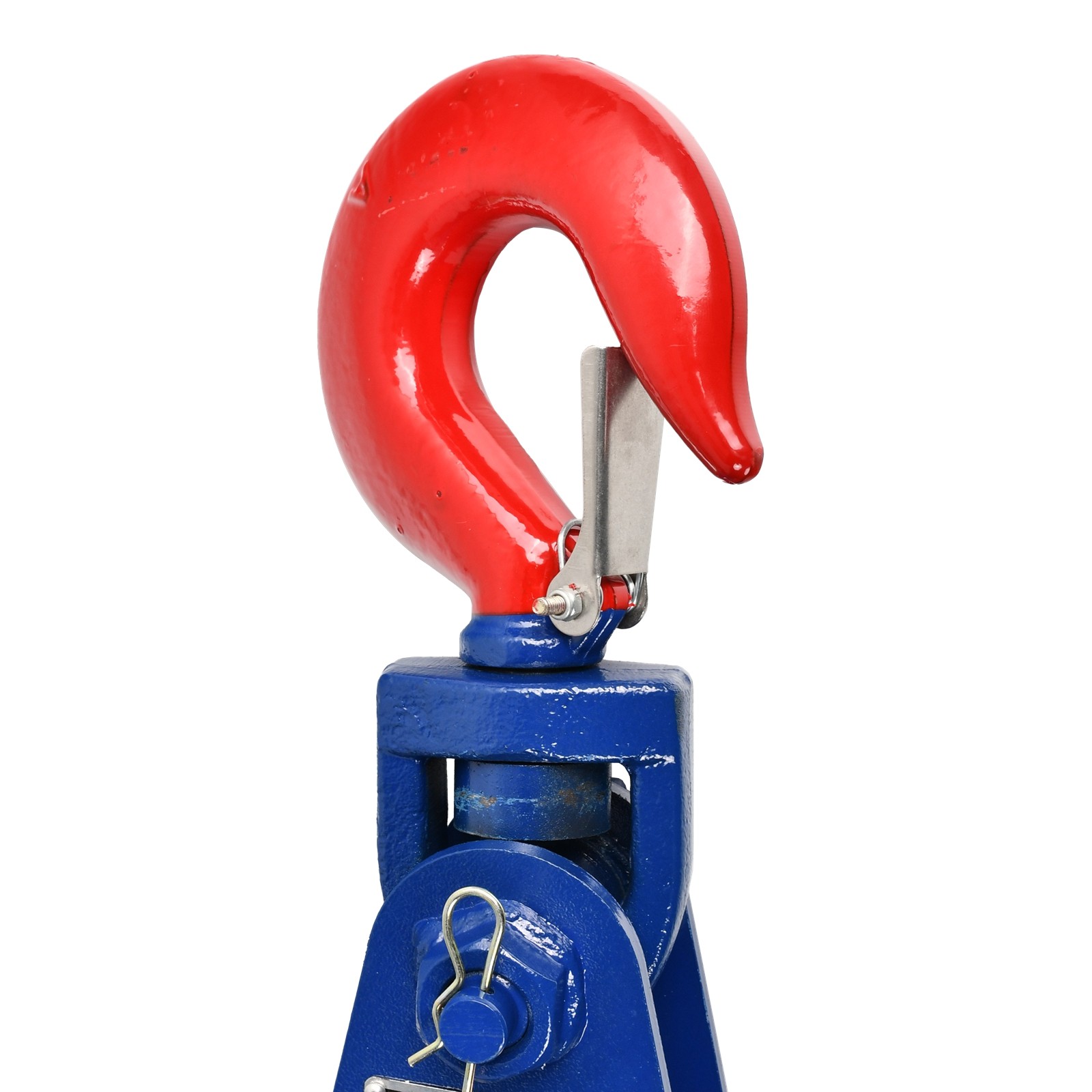 4 Ton Snatch Block 4-1/2" Sheave 1/2" Wire Rope w/Swivel Hook Wrecker Roll Back