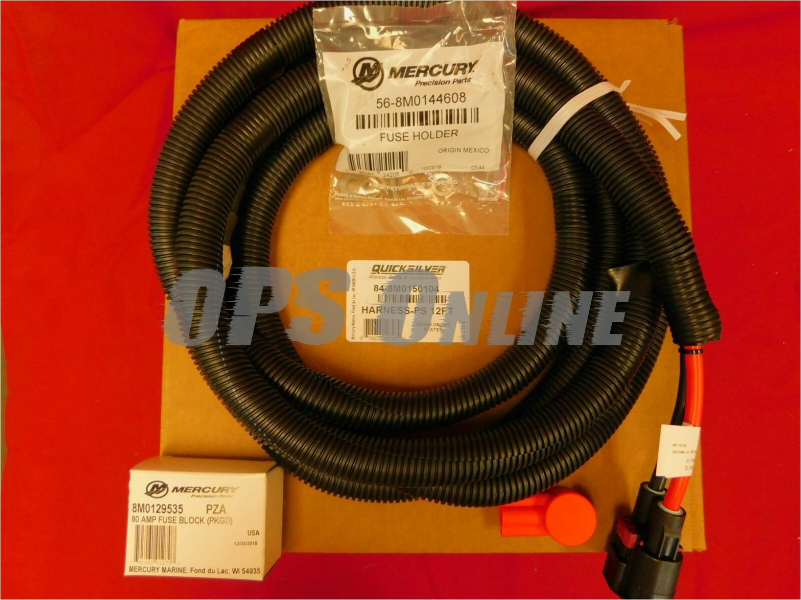 New OEM Mercury Verado Power Steering Pump Kit - 8M0199048/8M0148159 & 8M0150104