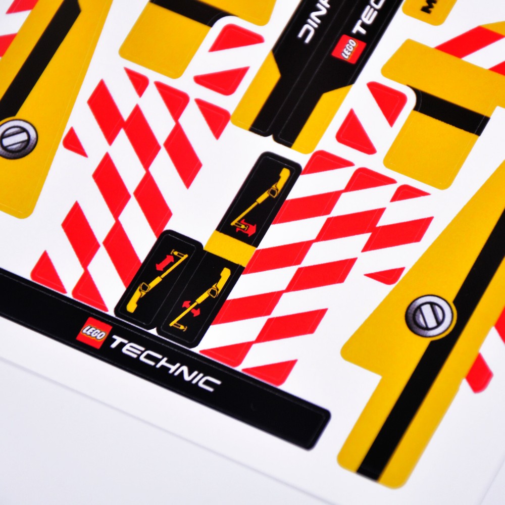 Replacement sticker for set 8053 Precut sticker