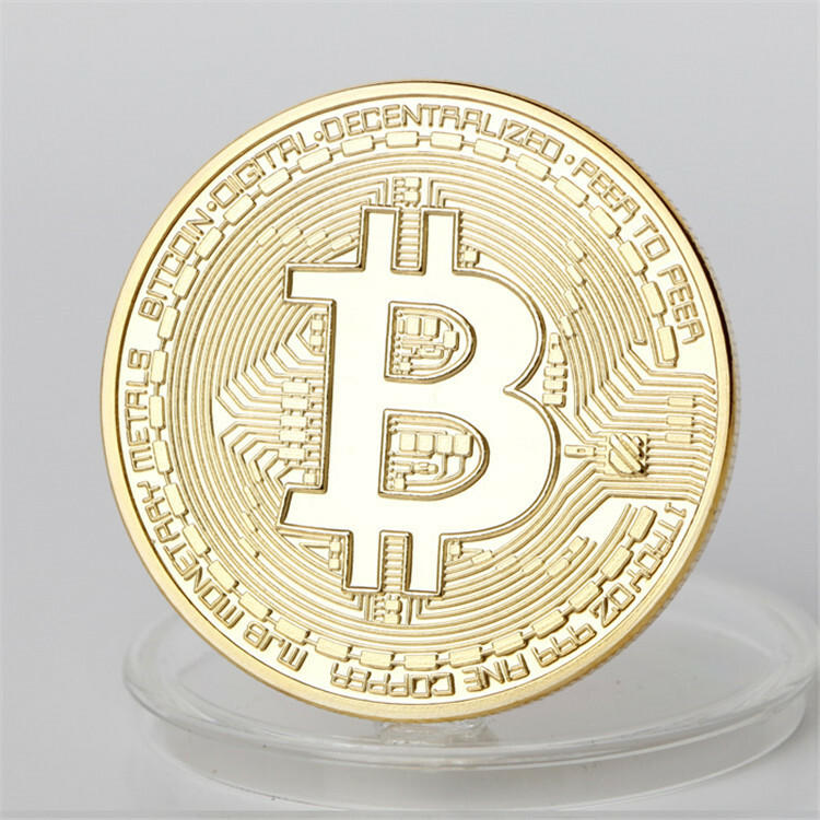 Bitcoin Coin | CryptoCoins 2022 Model | Physical Crypto Coin | Collectable BTC