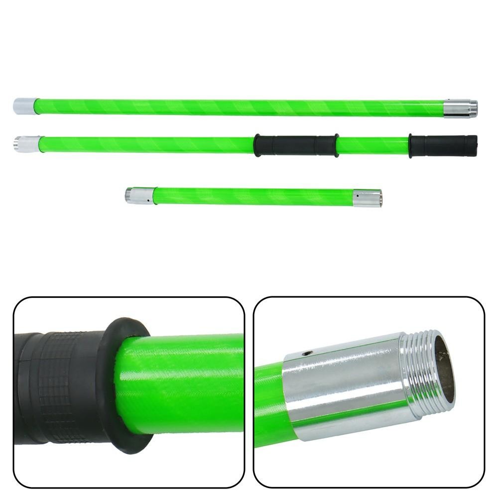 30 Feet Tree Pole Pruner Durable Tree Trimmers Handle Manual Branches Green