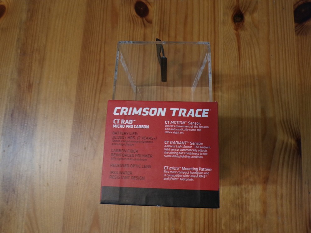 Crimson Trace RAD Micro Pro 3 MOA Red Dot 01-3000039