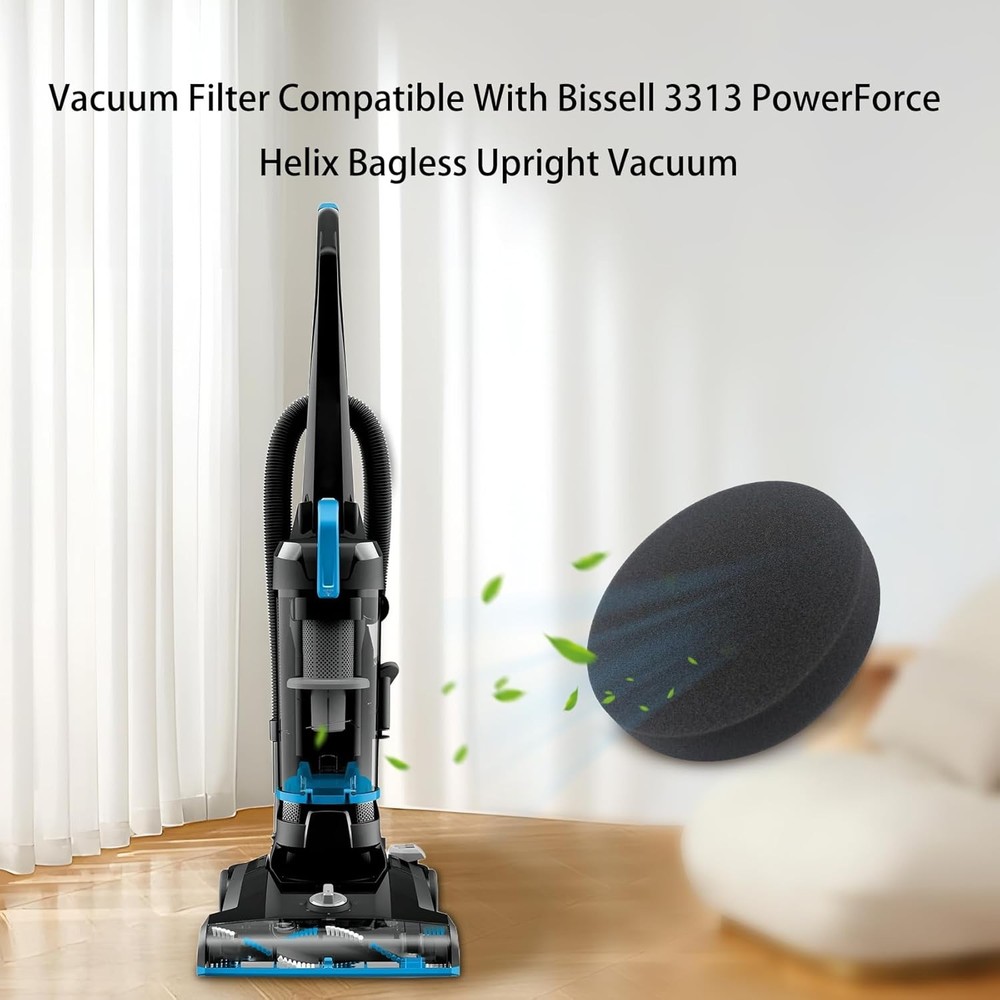Replacement Filter Compatible with Bissell 3313 PowerForce Helix Bagless