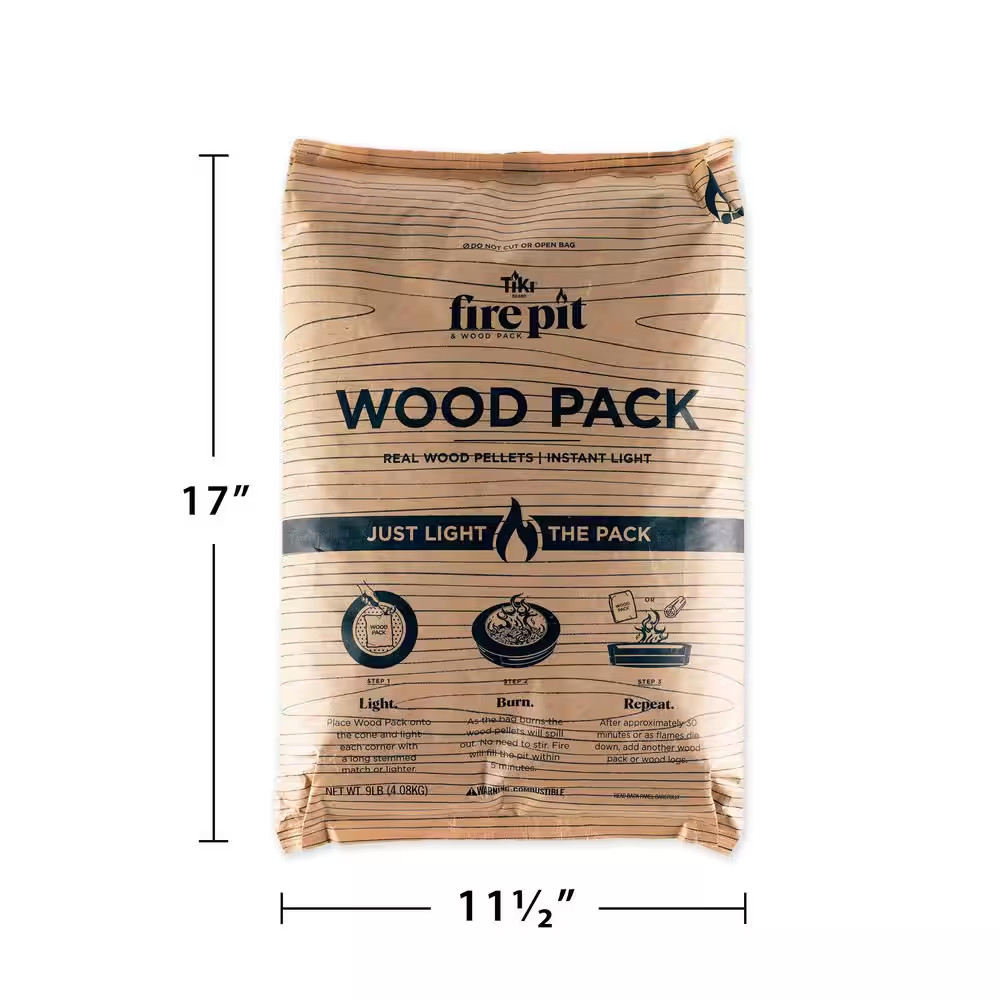 3-Pack 30-Minute Fire Pit Wood Packs