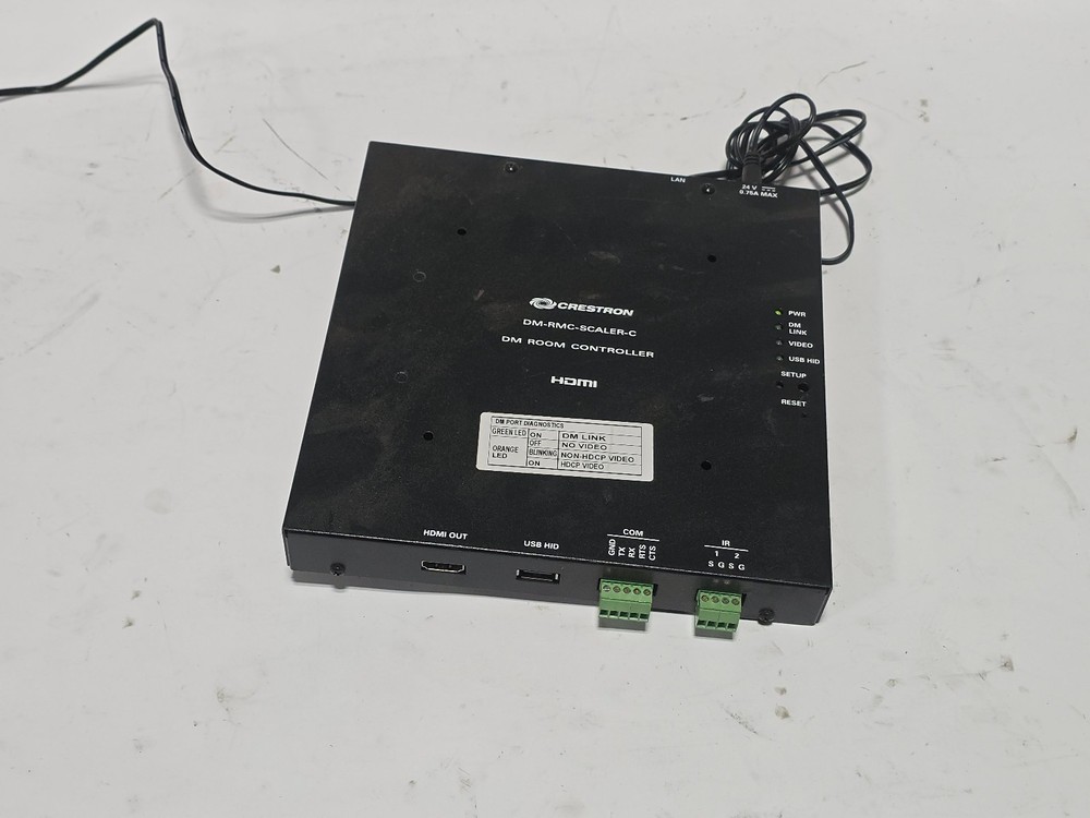 Crestron DM-RMC-SCALER-C DM Room Controller WITH AC ADAPTER