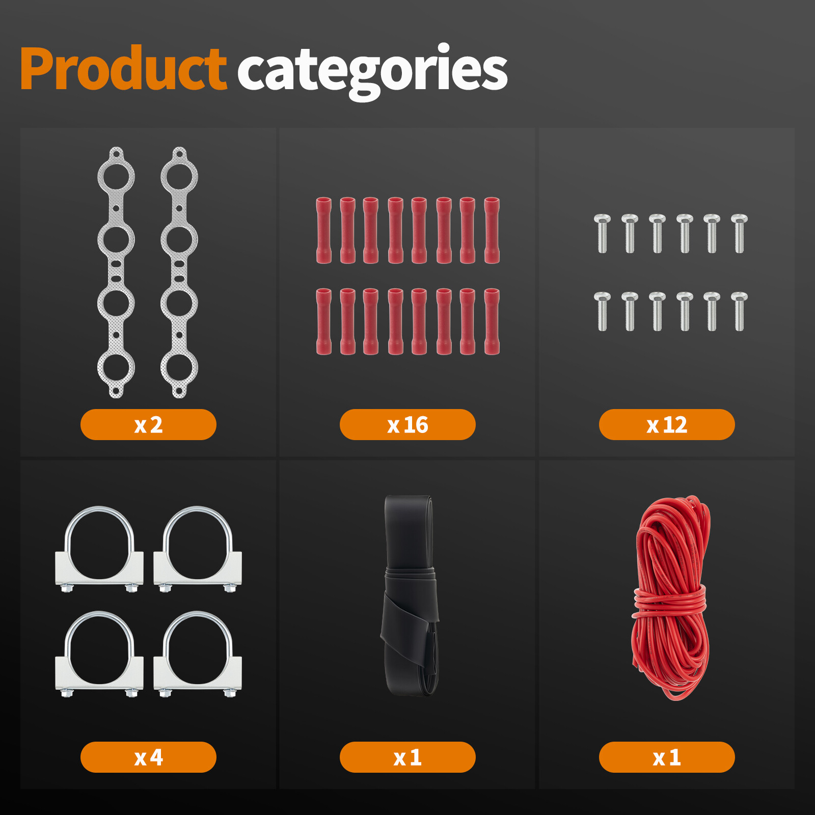 Long Tube Headers w/ Y Pipe For 99-06 Chevy GMC Sierra Silverado 4.8/5.3/6.0