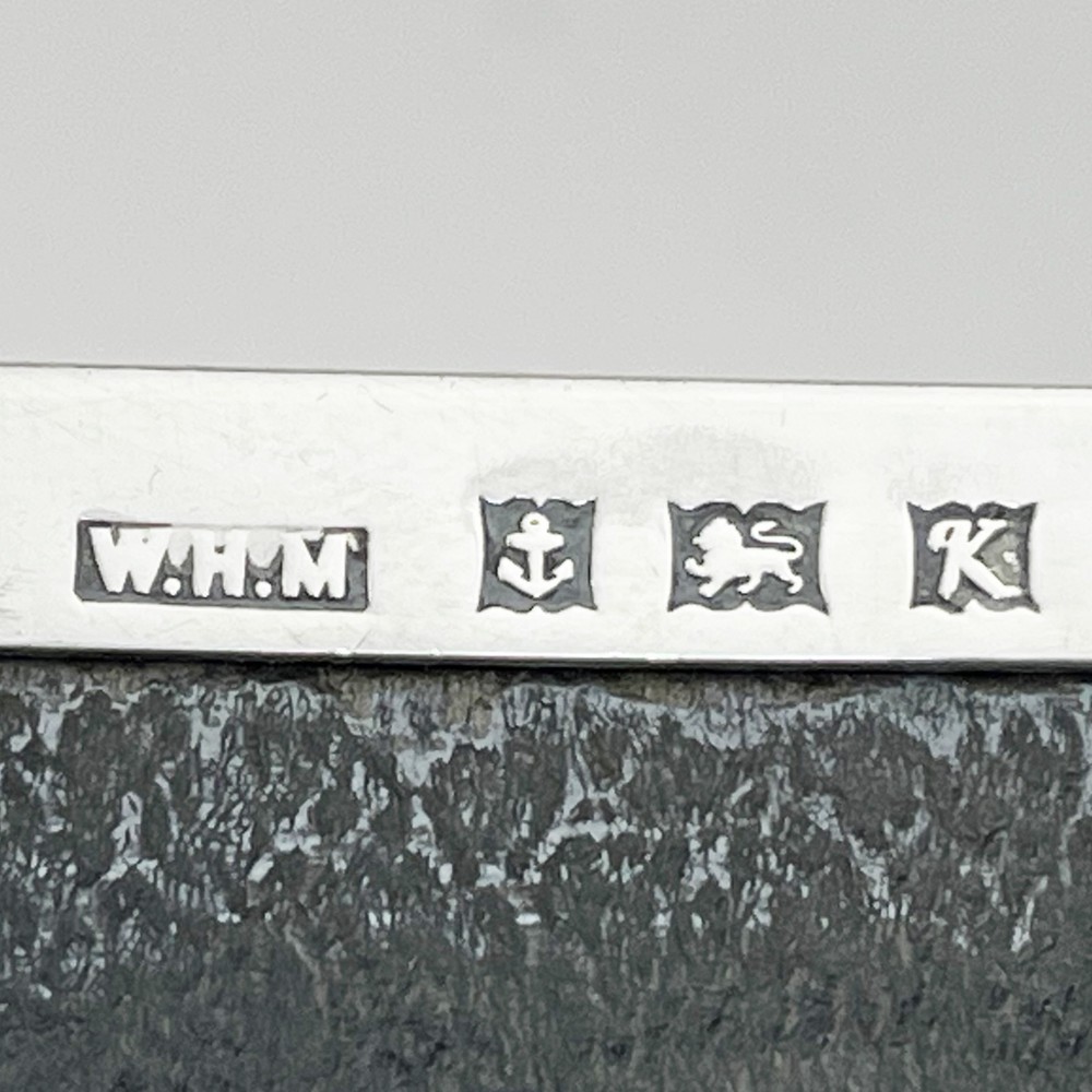 Superb Quality Sterling Silver Rectangular Cigarette or Trinket Box 1959