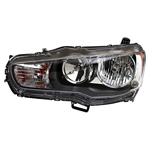 Left Driver Side Headlight Assembly Replacement for Mitsubishi Lancer 2009-2017