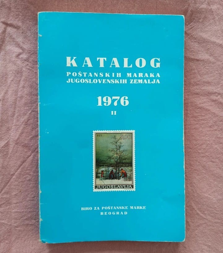 Post stamps of Yugoslavia catalogue books 1972 and 1976