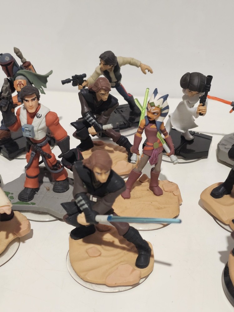 Star Wars Disney Infinity 3.0 Figures Bundle – Mixed Characters – As Pictured
