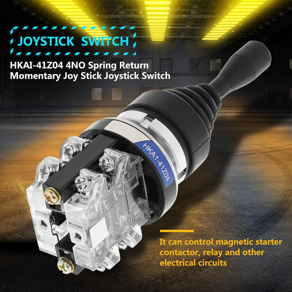 4 Position Joystick Switch 4NO Spring Return Momentary Joy Stick Replacement for