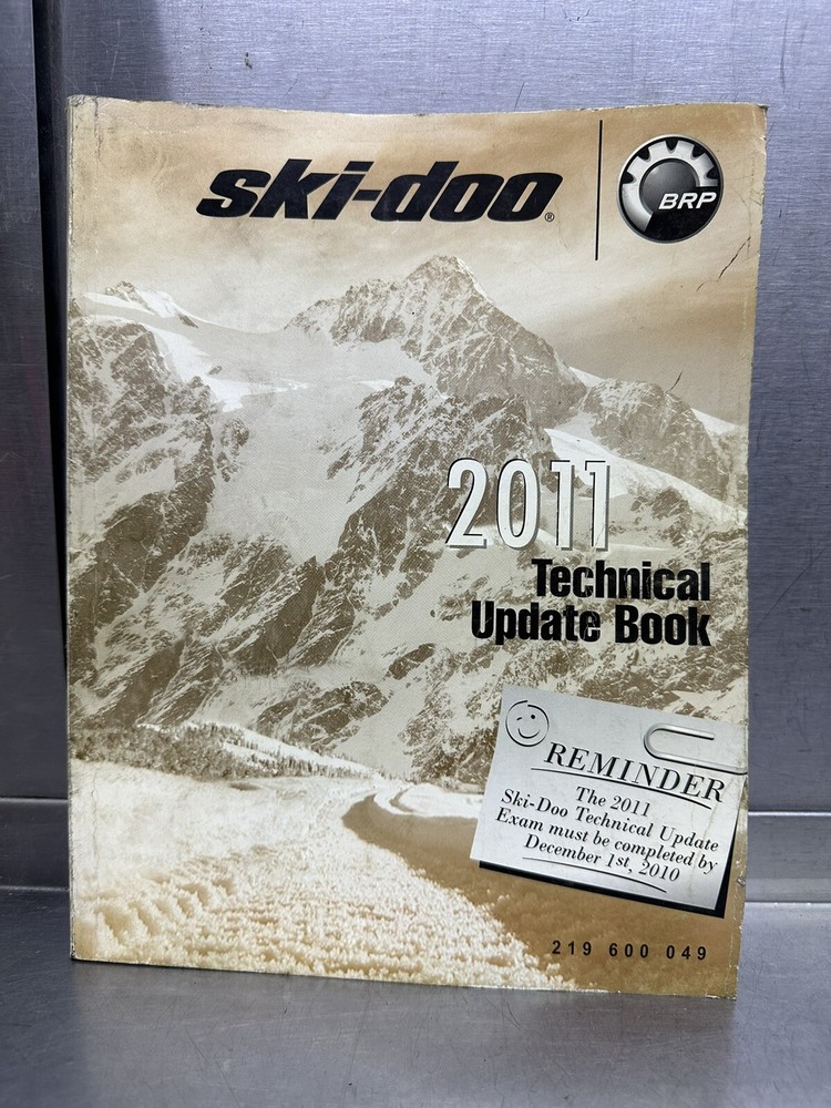 2011 SKI-DOO SNOWMOBILE TECHNICAL UPDATE BOOK MANUAL 219600049