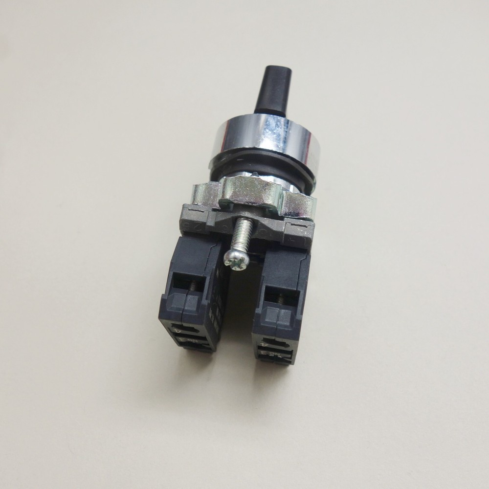 2pcs 22mm Select switch 3 Position Momentary Fits XB4BD53 Selector Switch 2NO