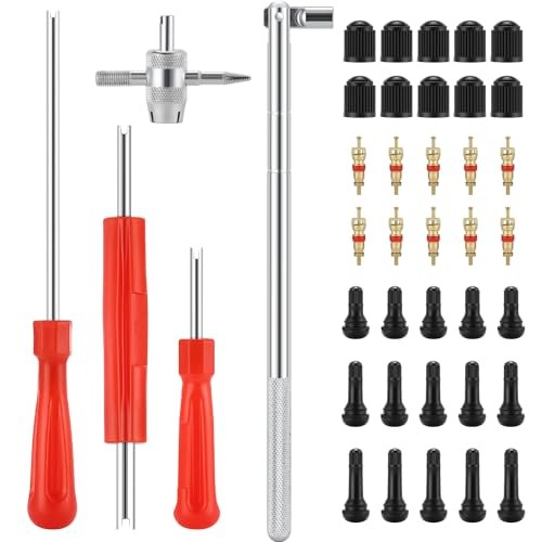 Valve Stem Removal Tool & Installer Tool Kit - 15Pcs TR412/ TR413/ TR414