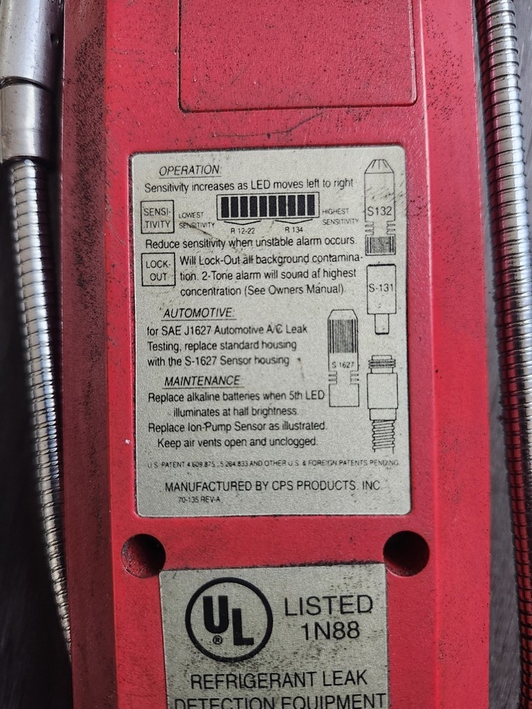Mac Tools Model AC790A A/C R134a Leak Detector