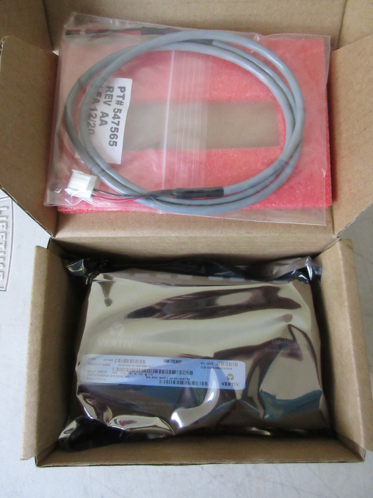 VERTIV 547490 SM-TEMP TEMPERATURE CONCENTRATOR 177549 031812024381sm-tempa01