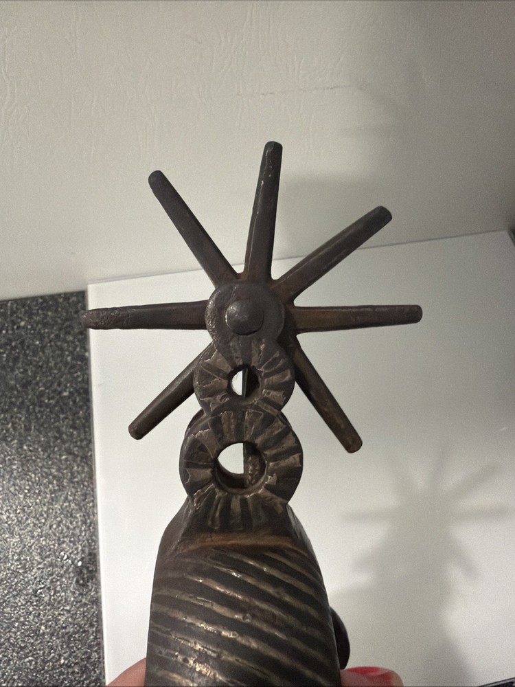 Mexican style spur heavy cast iron
