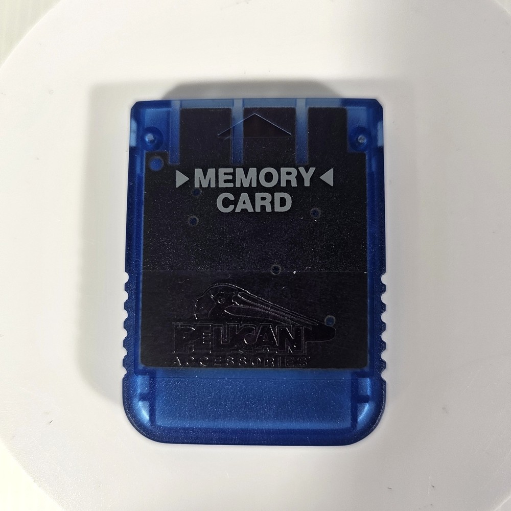 Pelican Memory Card for Playstation PS1 PS2 Console