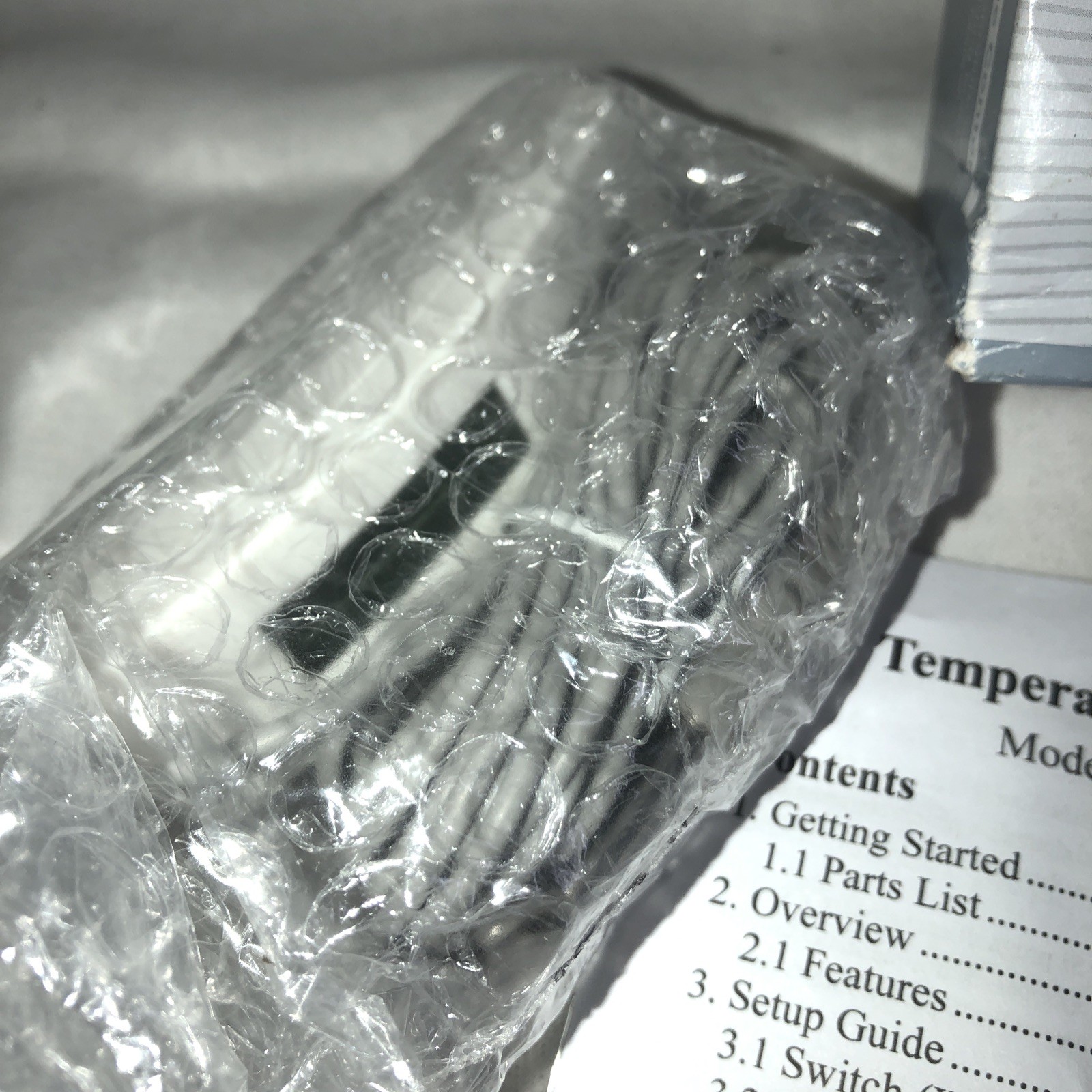 Digital Pool Thermometer with LCD Display, Waterproof Water Temperature Sensor