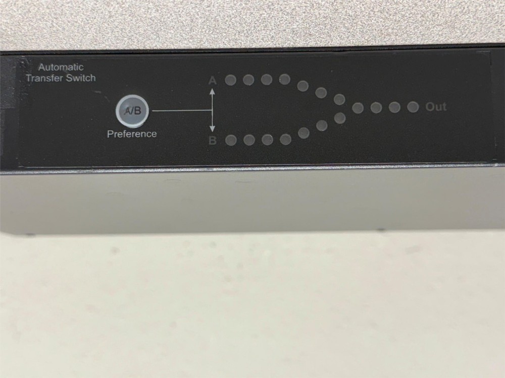 APC AP4434 Rack Automatic Transfer Switch 1U 20A 208V