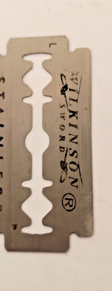 OLD RAZOR DOUBLE EDGE BLADE SHARPENER ROLLFIX GERMAN, REPAIRED WORKING