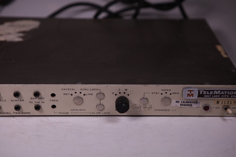 Telemation TSG-2000 Broadcast Synchronizing Generator