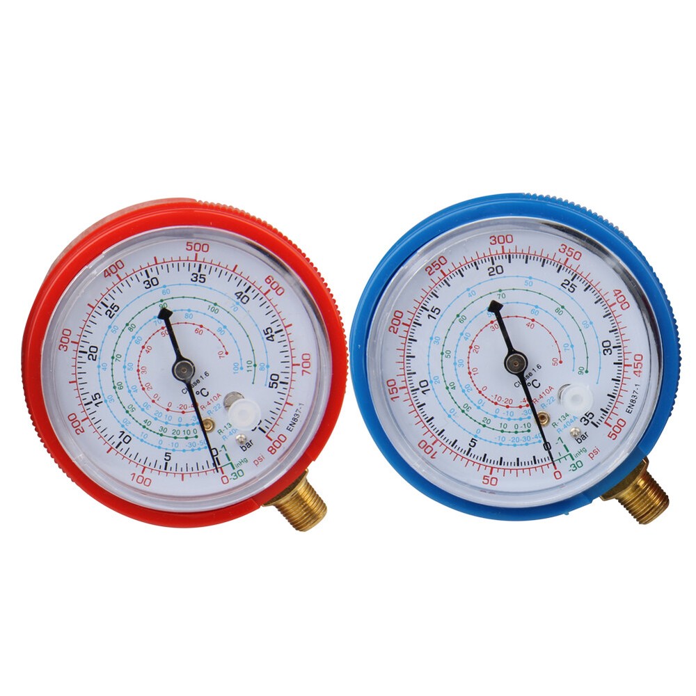 Pair High/low refrigerant pressure gauge PSI KPA Replace