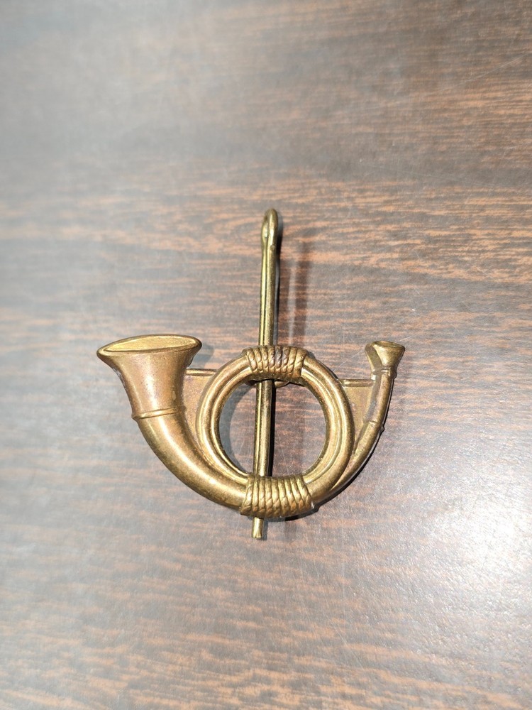 Indian Wars US Army Infantry Bugle Cap Device