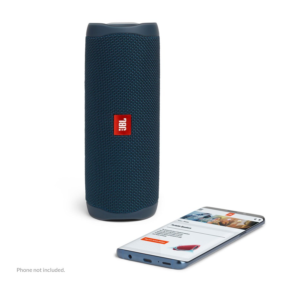 JBL Flip 5 Blue Portable Bluetooth Speaker