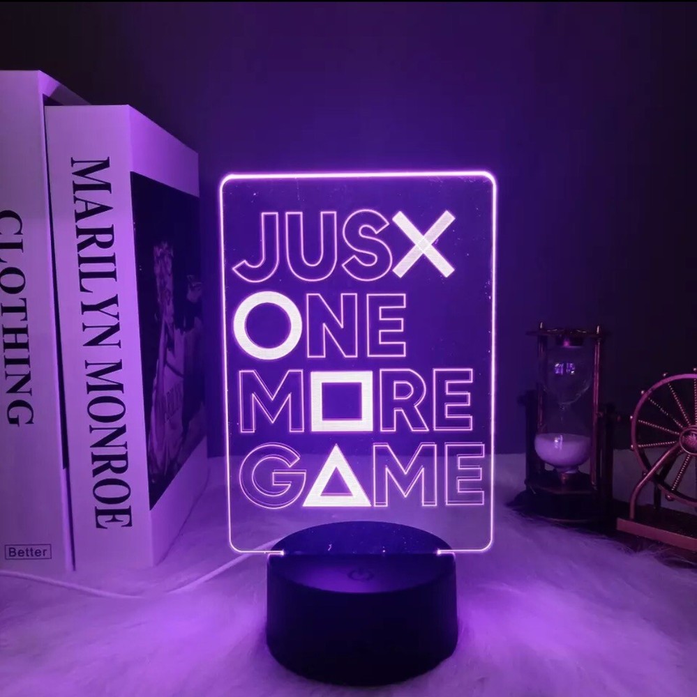 3D Illusion Gaming Night Lamps￼