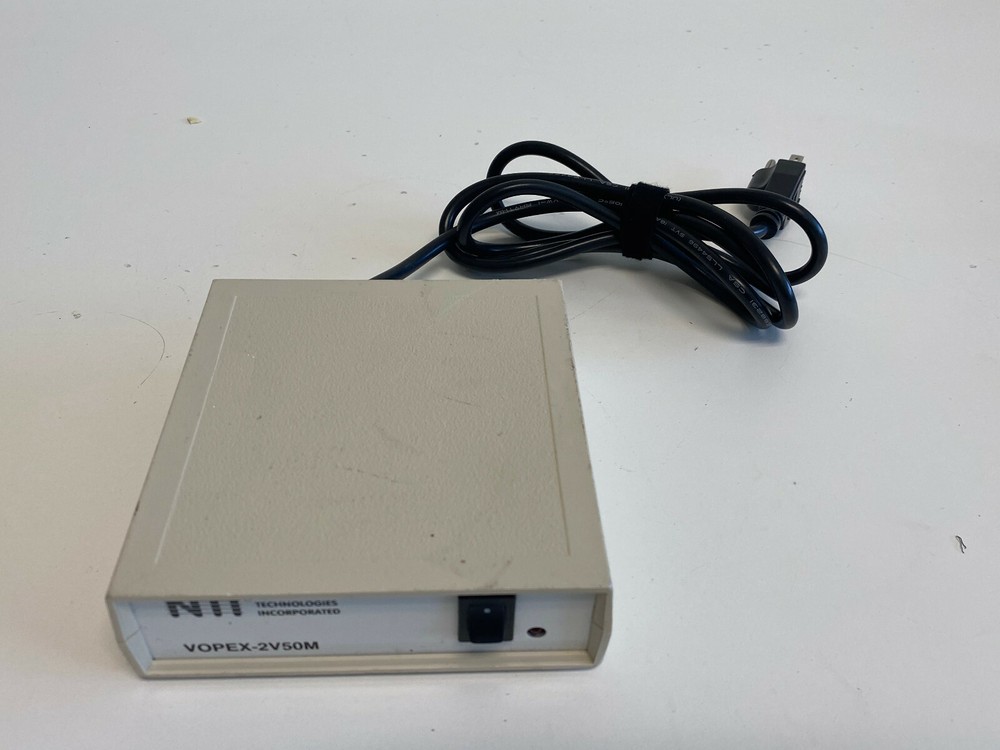 XX13: NTI SPLITTER VOPEX-2V-50M Network Technology Incorporated
