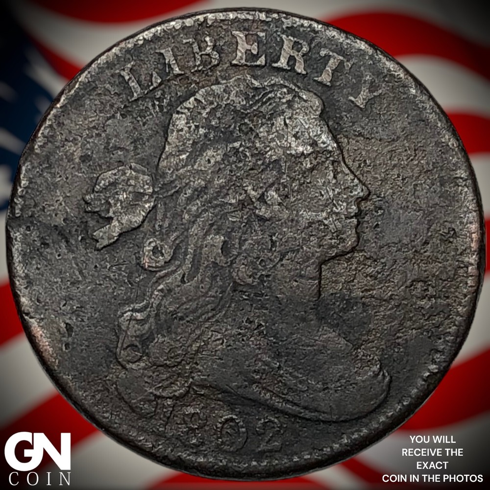 1802 Draped Bust Large Cent M1870