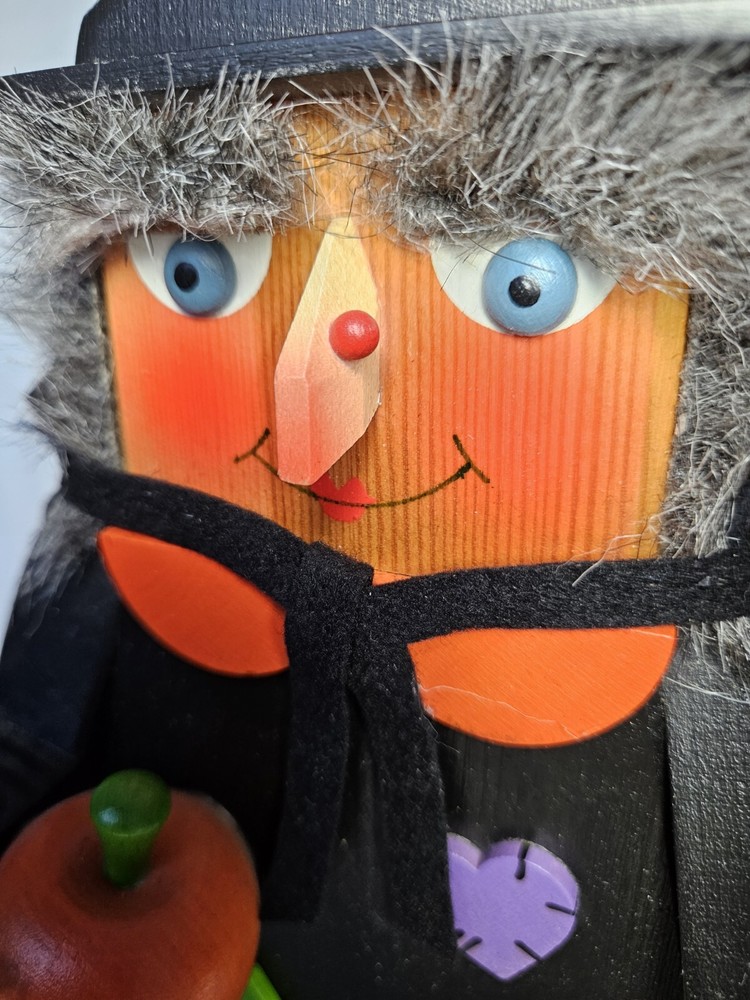 Holzkunst Christian Ulbricht Wicked Witch Nutcracker Germany 12.9"