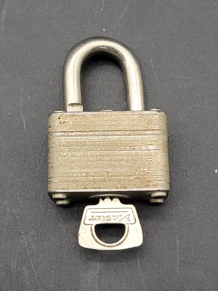 (QTY 3) Master Lock Padlock With Keys Two #3 & A #22