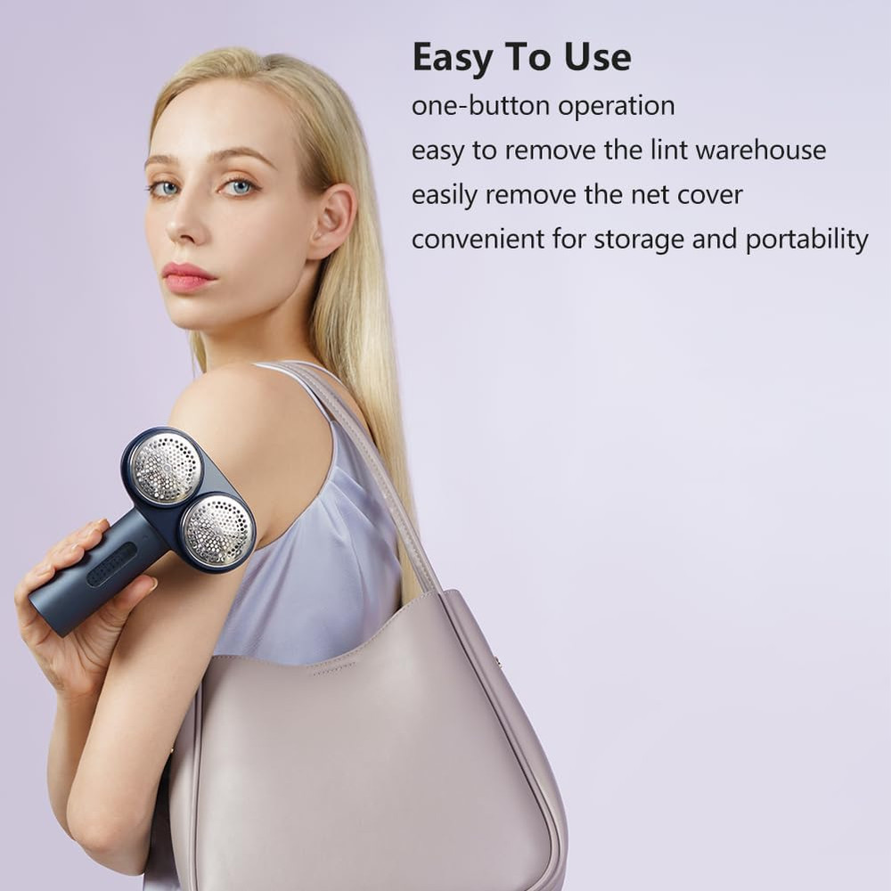 Professional Dual-Head Fabric Shaver