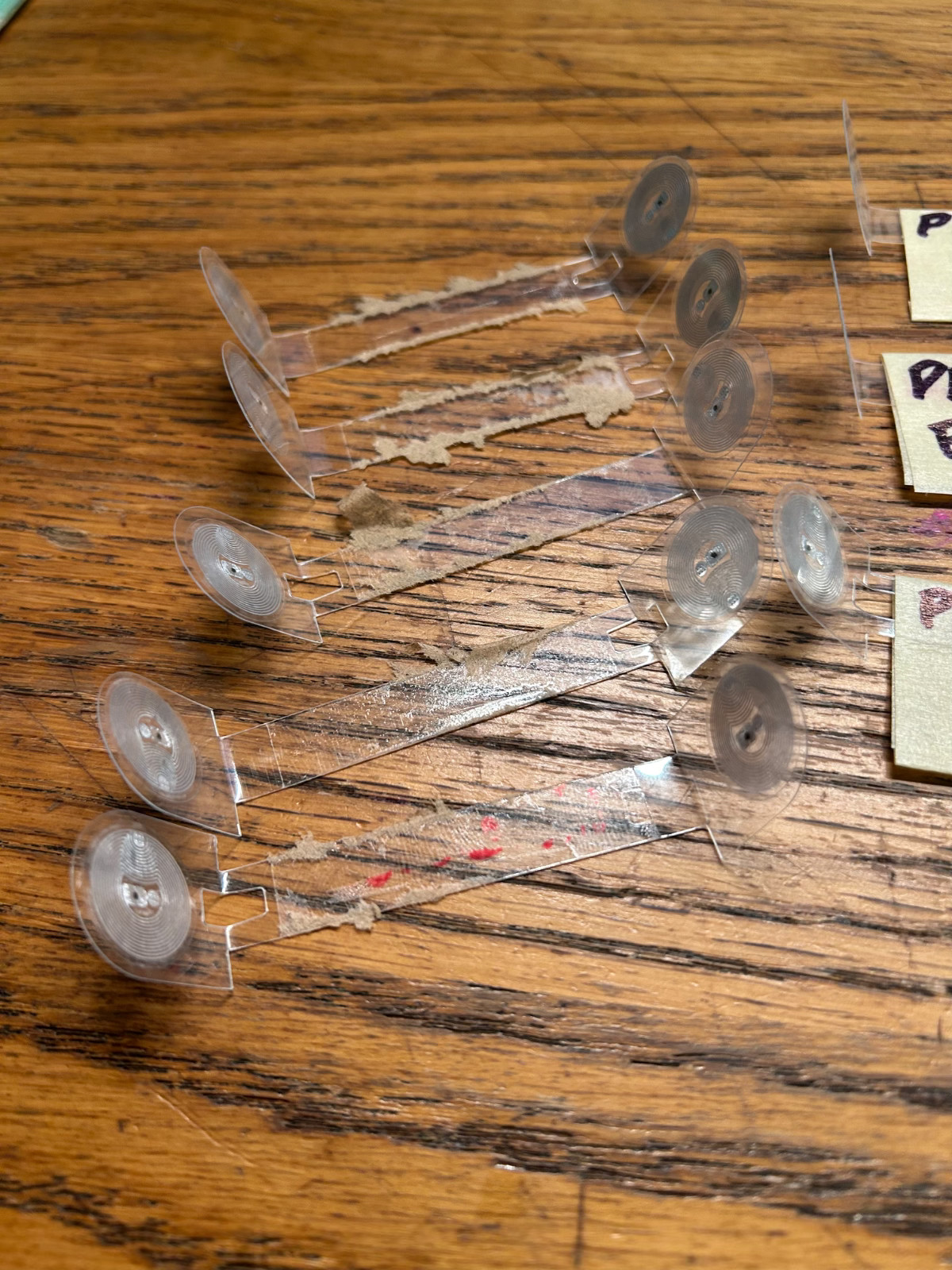 Bambu Lab Filament Spool RFID NFC Tag ONLY NO SPOOL PETG HF PLA BASIC red green