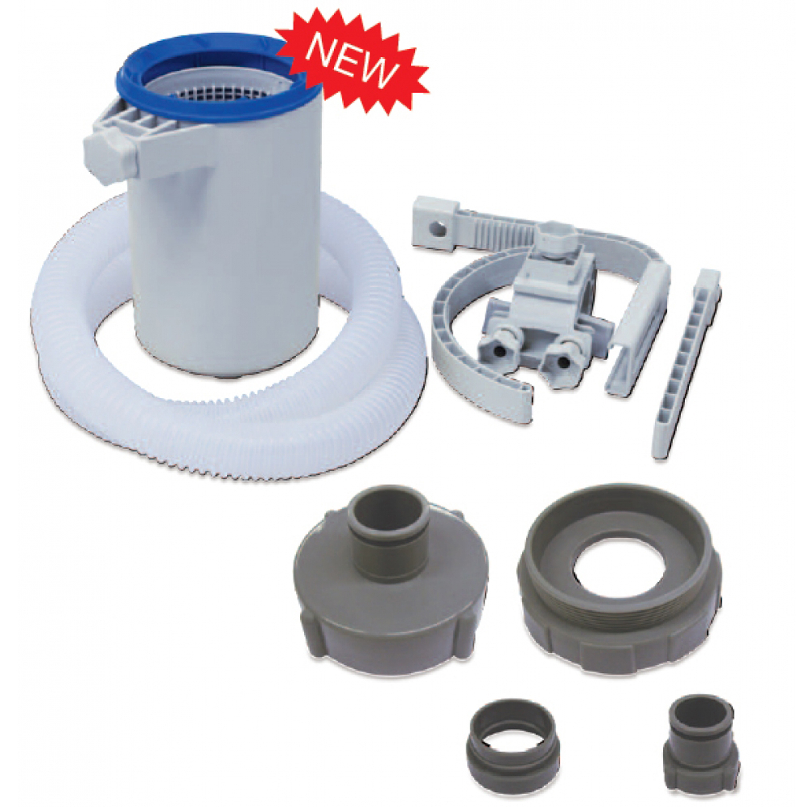 Skimbi Above Ground Swimming Pool Surface Skimmer For Intex & Soft-Sided Pools