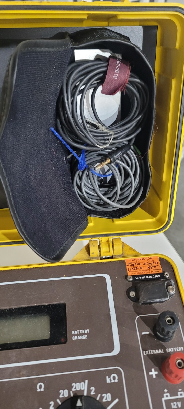 AEMC model 4500 Digital Ground Resistance Testor