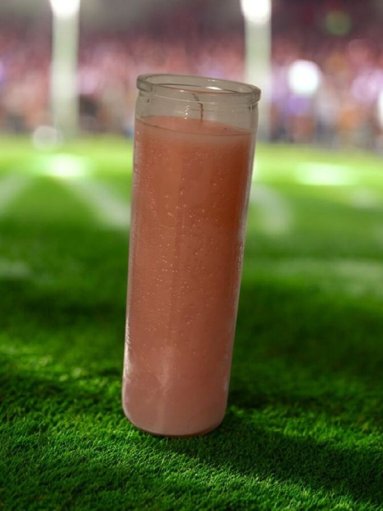 7 Day Plain Pink Candle