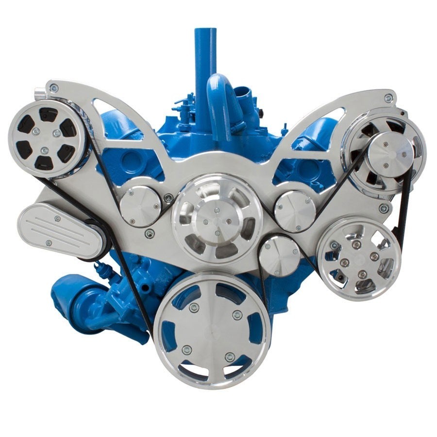 AMC All Inclusive Serpentine System 304 360 401 AC PS ALT Tall Water Pump 79-93